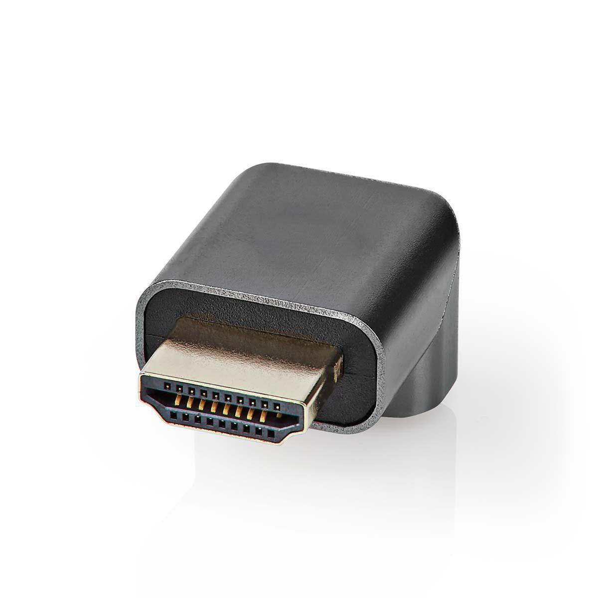 Adaptador de HDMI macho/hembra en codo de 90º