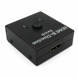 Mini Switch Hdmi v1.4 Bidireccional 1x2 y 2x1