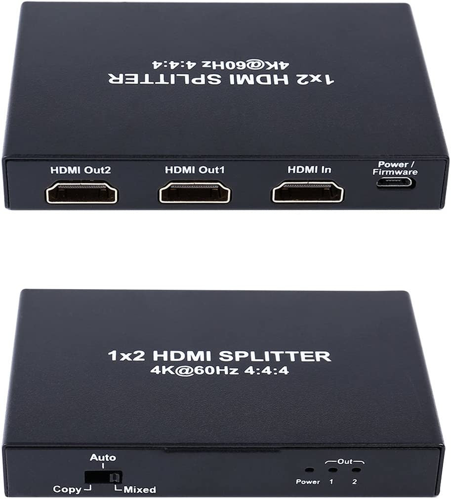 Splitter Hdmi 2.0 1X2 4K 60hz UHD, 18gb, HDR, Edid