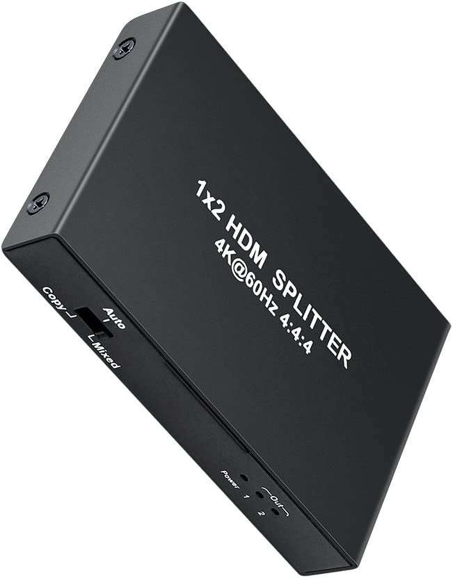 Splitter Hdmi 2.0 1X2 4K 60hz UHD, 18gb, HDR, Edid