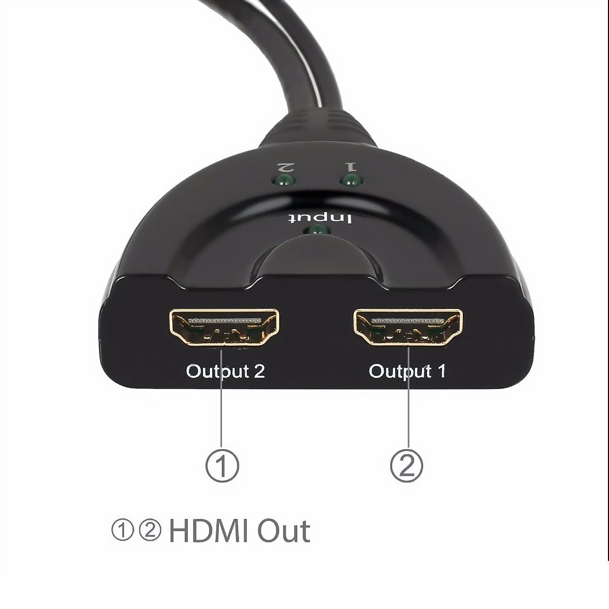 Multiplicador Hdmi de 1 a 2