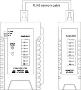 Tester de cable de red con soporte de PoE