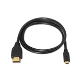 Cable Micro Hdmi a Hdmi de 0.8m color negro.