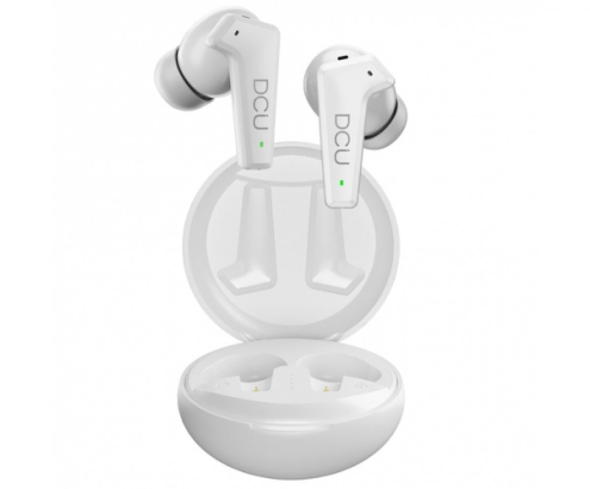 Auricular y casco Auriculares True Wireless Stereo (TWS) gancho de oreja Llamadas/Música Blanco