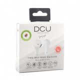 Auriculares DCU TEC Mini Mate Bluetooth 5.1 blancos