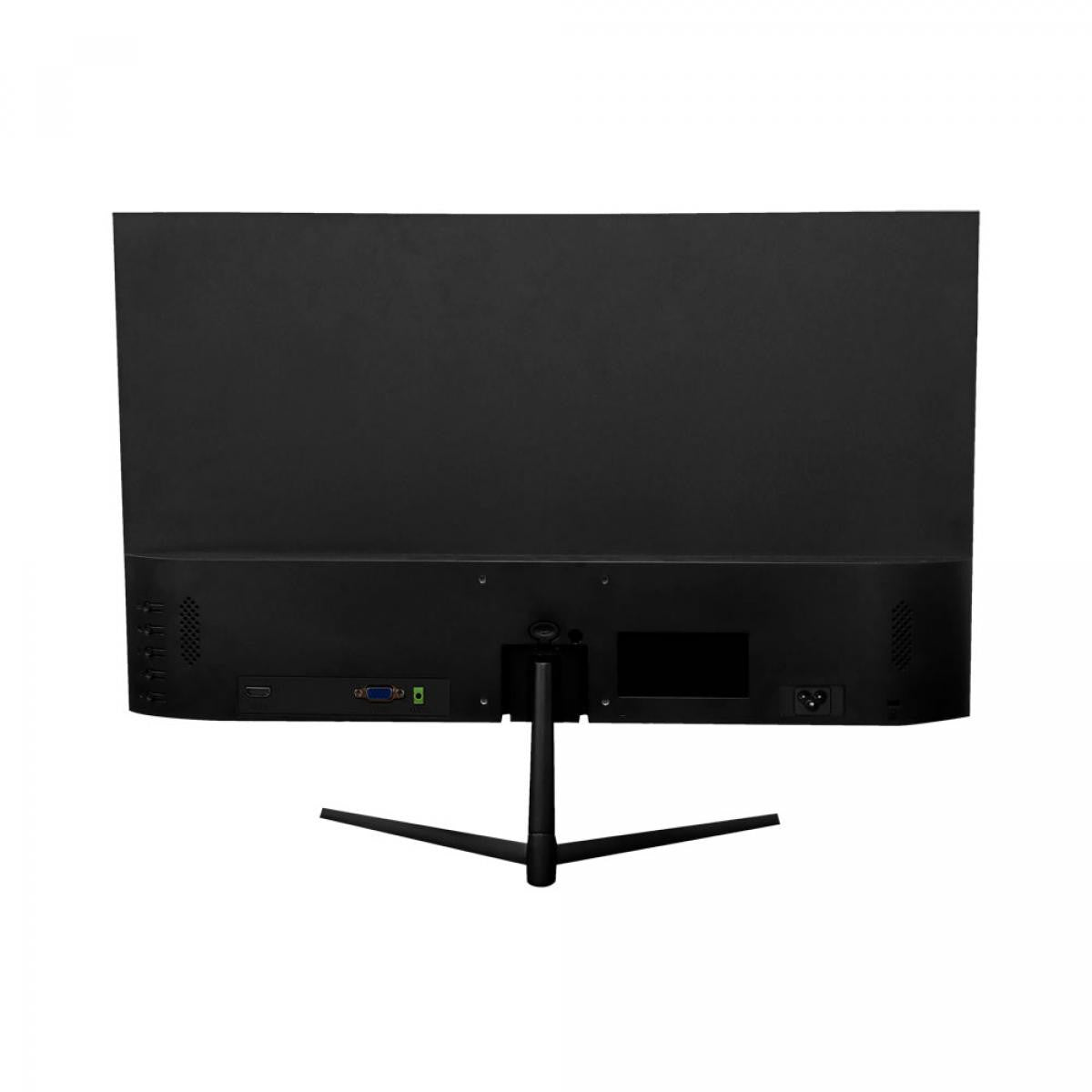 Monitor LED de 24 resolución  Full HD 1920x1080 con 2 altavoces entregados y puertos HDMI y VGA