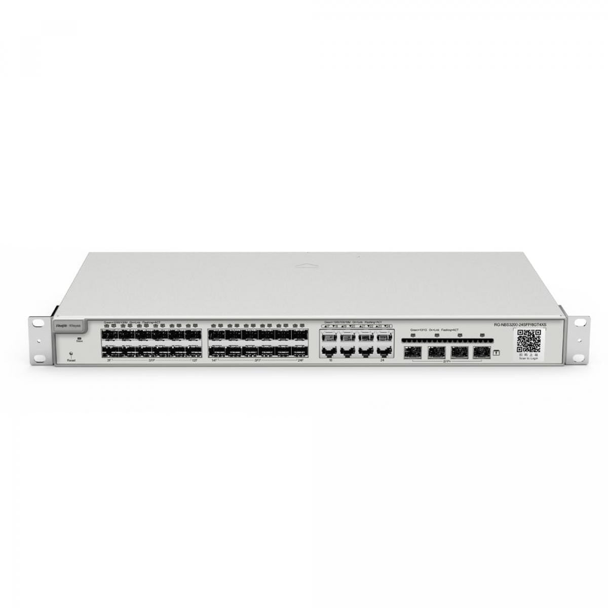 Reyee Switch Cloud Gestionable L2  24 puertos SFP + 8 Combo RJ45/SFP + 4 SFP+