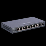 Reyee Router PoE Controlador Cloud con 8 Puertos PoE+ RJ45 GE + 2 Puertos RJ45 GE  y 10 Puertos RJ45 10/100 /1000 Mbps