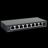 Reyee Switch Sobremesa de 8 puertos RJ45  con carcasa de metal