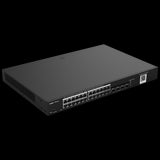 Reyee Switch PoE Cloud Capa 2 de  24 puertos PoE Gigabit+ 4 SFP de hasta 370W enrackable