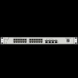 Reyee Switch Cloud Capa 2+  de 24 puertos RJ45 Gigabit y 4 puertos SFP+ de 10 Gbps enrackable