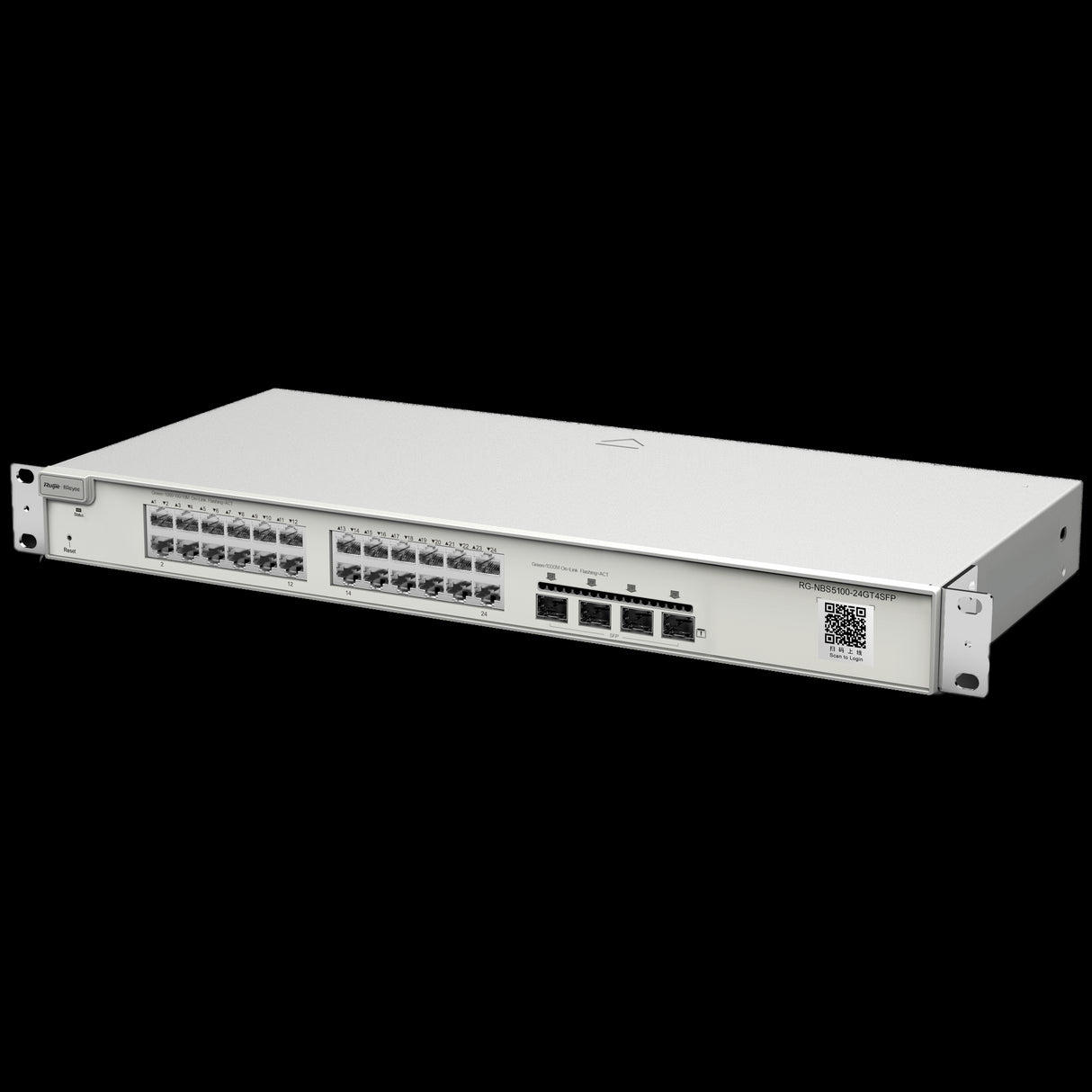 Reyee Switch Cloud Capa 2+  de 24 puertos RJ45 Gigabit  y 4 puertos SFP Gigabit  Administrado L2+