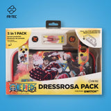 PACK Nintendo Switch de ONE PIECE de FR-TEC saga DRESSROSA.