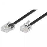 Cable telefónico modular Macho RJ45 (8P4C) a Macho RJ11 (6P4C) de 15 m