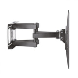 Soporte de pared  TV de 37 a 90 giratorio, inclinable y nivelable en color negro.