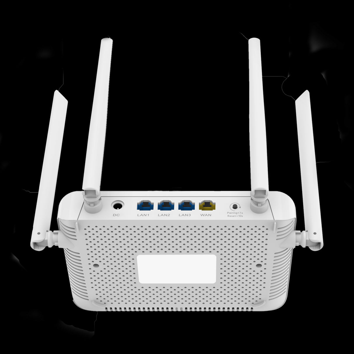 Reyee Router Gigabit Mesh Wi Fi 5 AC1200  4 Puertos RJ45 10/100 Mbps | Gestionable en cloud | Blanco