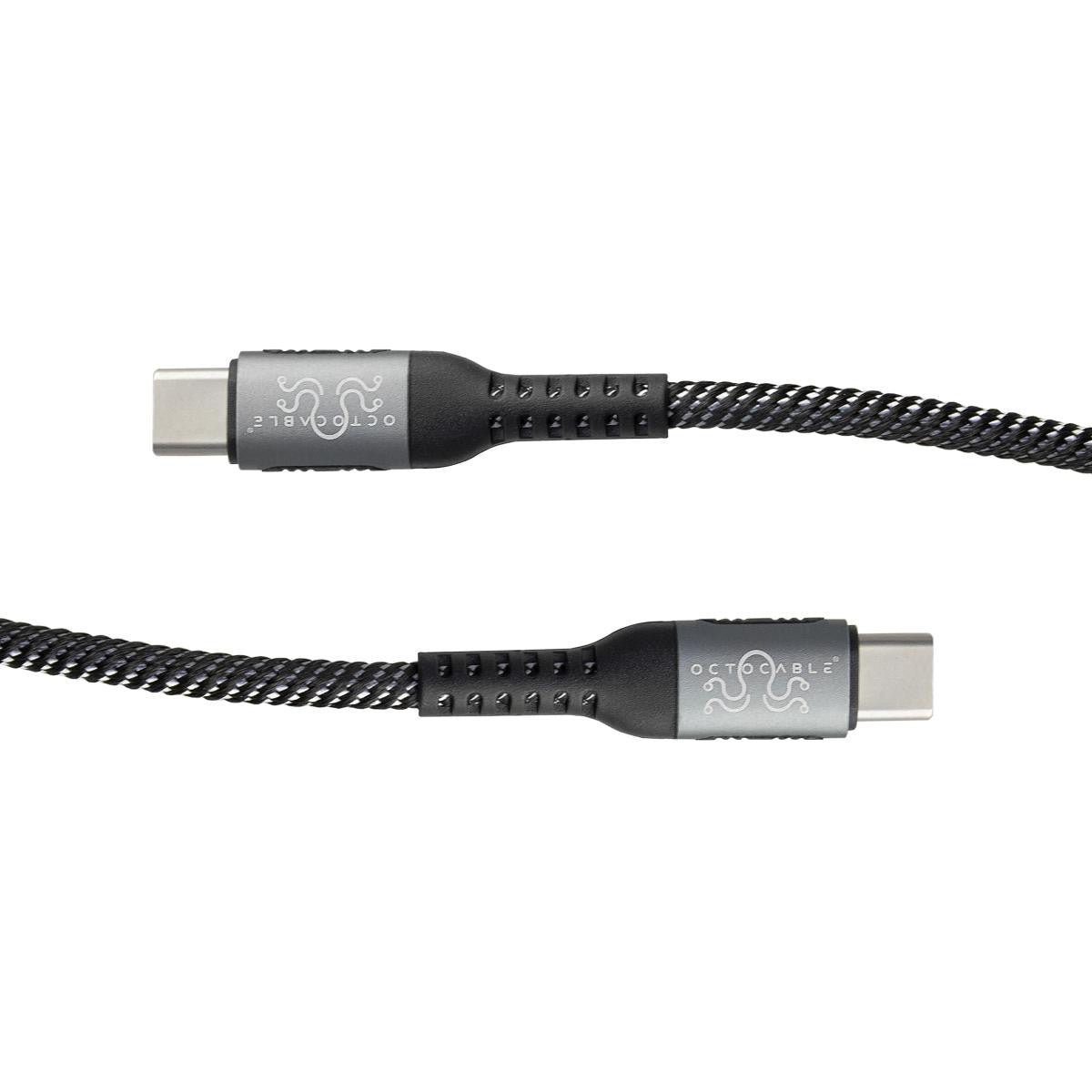 OctoCable - Cable Usb C Macho/Macho con cable de nylon