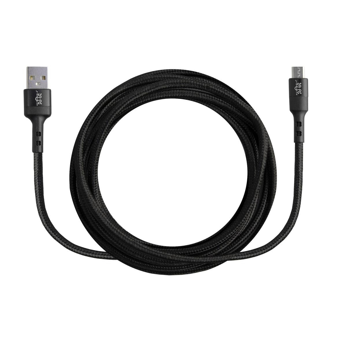 OctoCable - Cable Micro Usb 2.0 a Usb tipo A 2.0 con cable de nylon