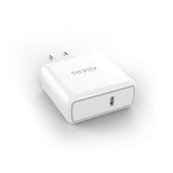 Cargador PD3.0 QC3.0 de 60W |1 Puerto | 1 x USB-C | Blanco