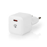 Cargador de pared 20 vatios | Función de carga rápida | 1,67 / 2,22 / 3,0 A | Número de salidas: 1 | 1 x USB-C | Blanco