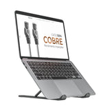 Soporte de Sobremesa Ajustable para Portátil / Tablet - Gris Oscuro