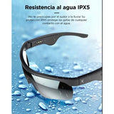 Gafas inteligentes KSIX Phoenix | Música + Dual Mic para llamadas| Táctil | Auton 6,5h | Prot UV400 | 2 lentes | Impermeables IP