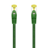 Cable RJ45 LSZH Cat.7 S/FTP de 2 metros | 600 MHz | PIMF | AWG26 - VERDE