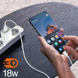 Cargador Xiaomi 18W USB de carga rápida 3.0 | 3A | Solo adaptador | Blanco