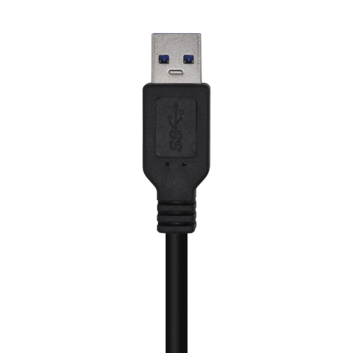 Cable USB 3.0 de tipo A/M - A/M | 3 metros | Negro