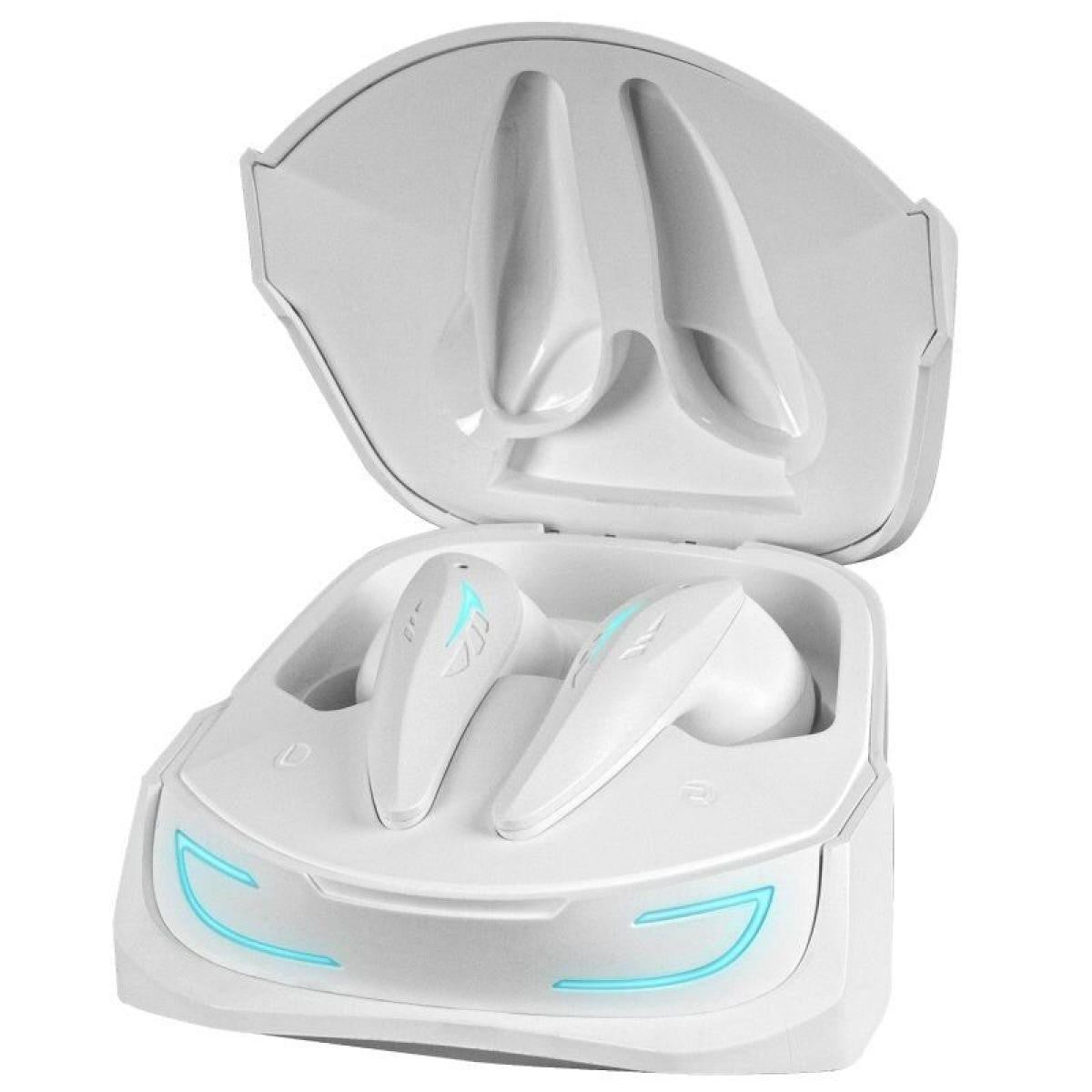 MARS GAMING - Auriculares Inalámbricos premium TWS | Blanco