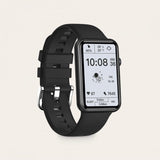 Reloj inteligente KSIX Tube de pantalla 1.57 Multitáctil | Negro | Sumergible |  Monitoreo salud | Modo multideporte