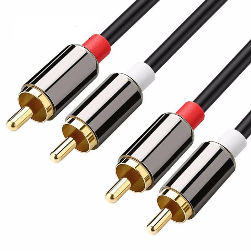 Cable 2 x RCA M/M apantallado de distintas medidas