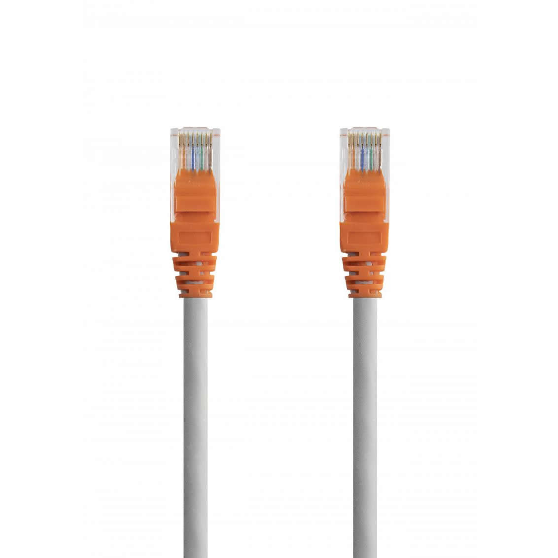 Cable Red Cat6 U/UTP LSZH CU  de distintas medidas de color gris