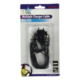 Cable de carga USB HQ multi cargador con múltiples conexiones