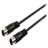 Cable DIN-5 M/M de distintas medidas | Negro