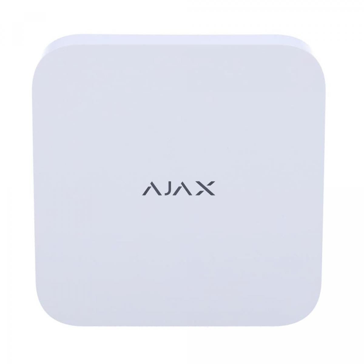 Grabador Ajax NVR de 8 canales de Resolución hasta 4K (25/30 FPS) y espacio para 1HDD de hasta 16 TB - Blanco