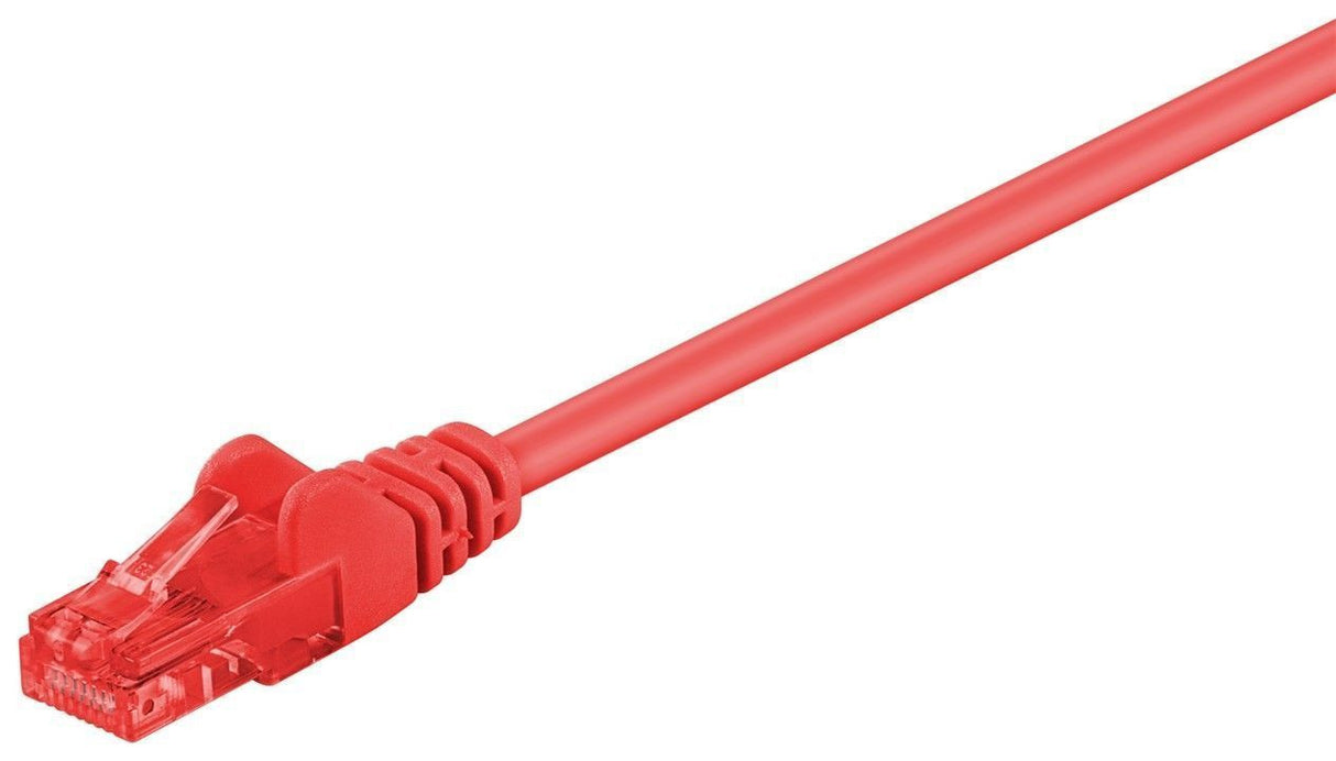 Cable de red conexión UTP Cat6 Rojo De Distintas Medidas disponibles