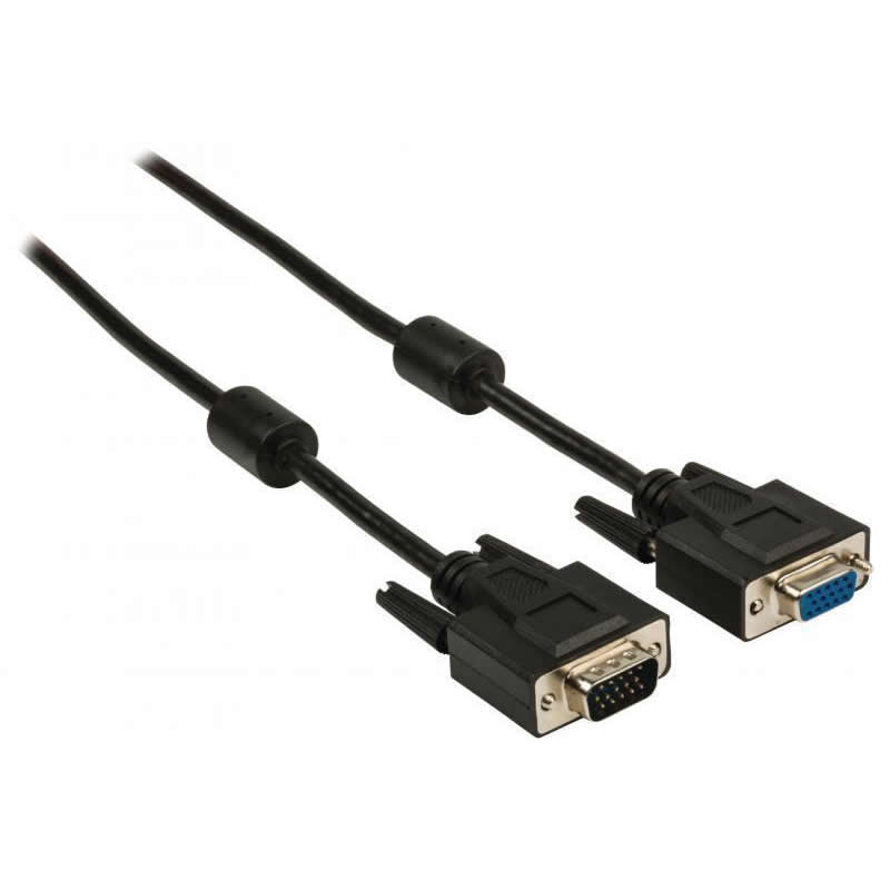 Cable VGA (Hd-15) Macho/hembra de Distintas Medidas - Negro