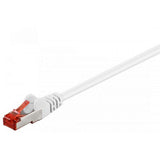 Cable de conexión CAT 6 S/FTP (PiMF) Blanco - De distintas medidas disponibles