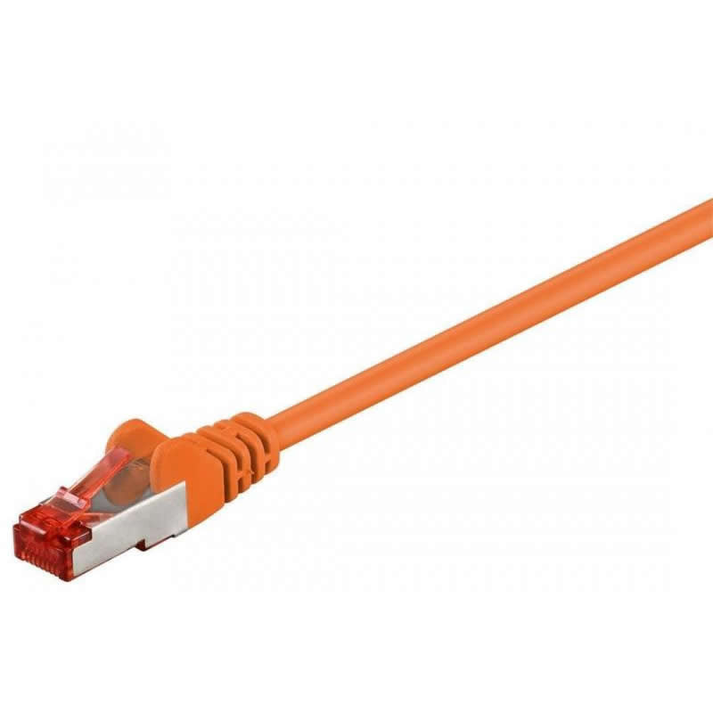 Cable Ethernet FTP Cat6 Naranja - De Distintas Medidas