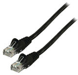 Cable de Conexión UTP Cat6 Negro - De Distintas Medidas Disponibles