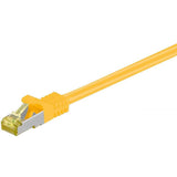 Cable de Conexión S/ftp Cat6a Lszh Amarillo - De distintas medidas