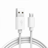 Cable Micro-USB de 1 metro de carga y sincronización para dispositivos Android - Blanco