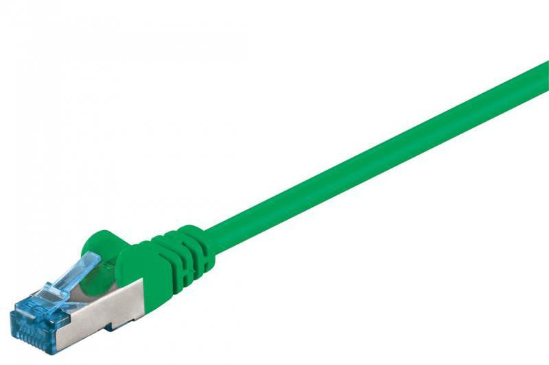 Cable de Conexión S/ftp Cat6a Lszh Verde - De distintas medidas