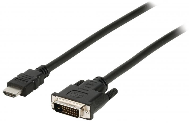 Cable Hdmi a DVI 24+1 Pins Conectores Plateado 30awg - De distintas medidas