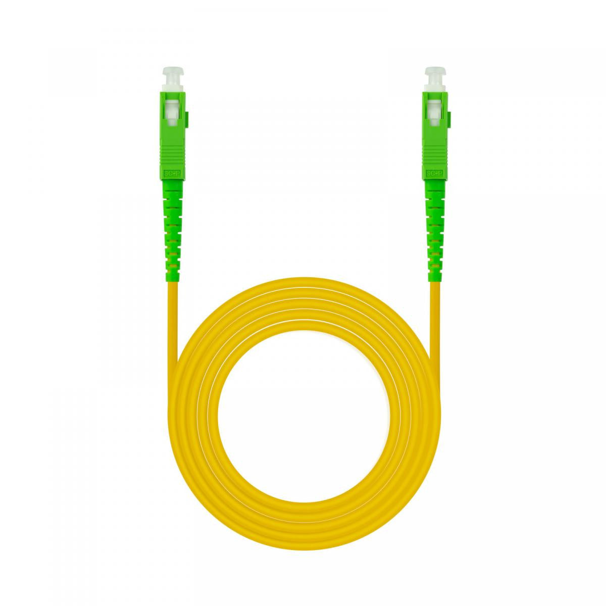 Cable Fibra Óptica 2xsc/apc Monomodo OS2 - Distintas medidas - Amarillo