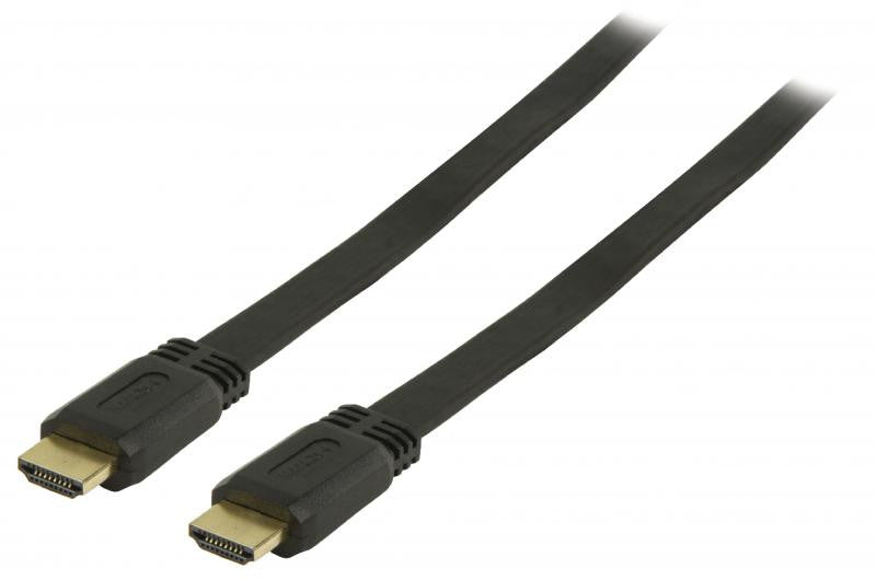 Cable HDMI Plano Negro de Distintas medidas - Negro