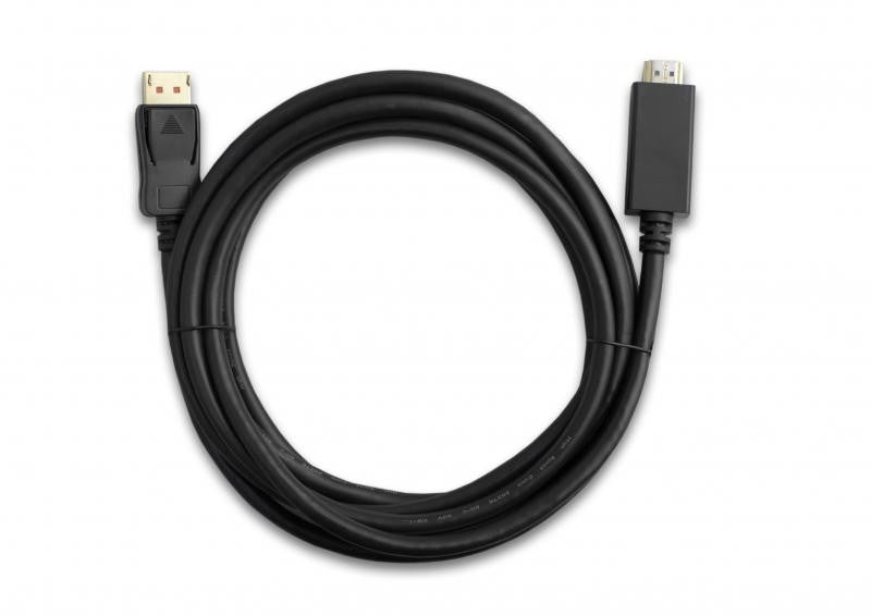 Cable Displayport 1.4 a Hdmi 2.0 M/M de distintas medidas - Negro