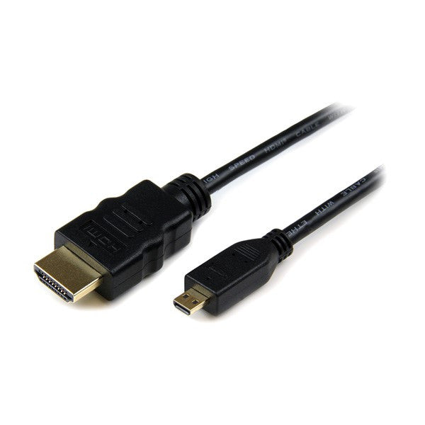 Cable Hdmi a Micro Tipo D Negros - De distintas medidas