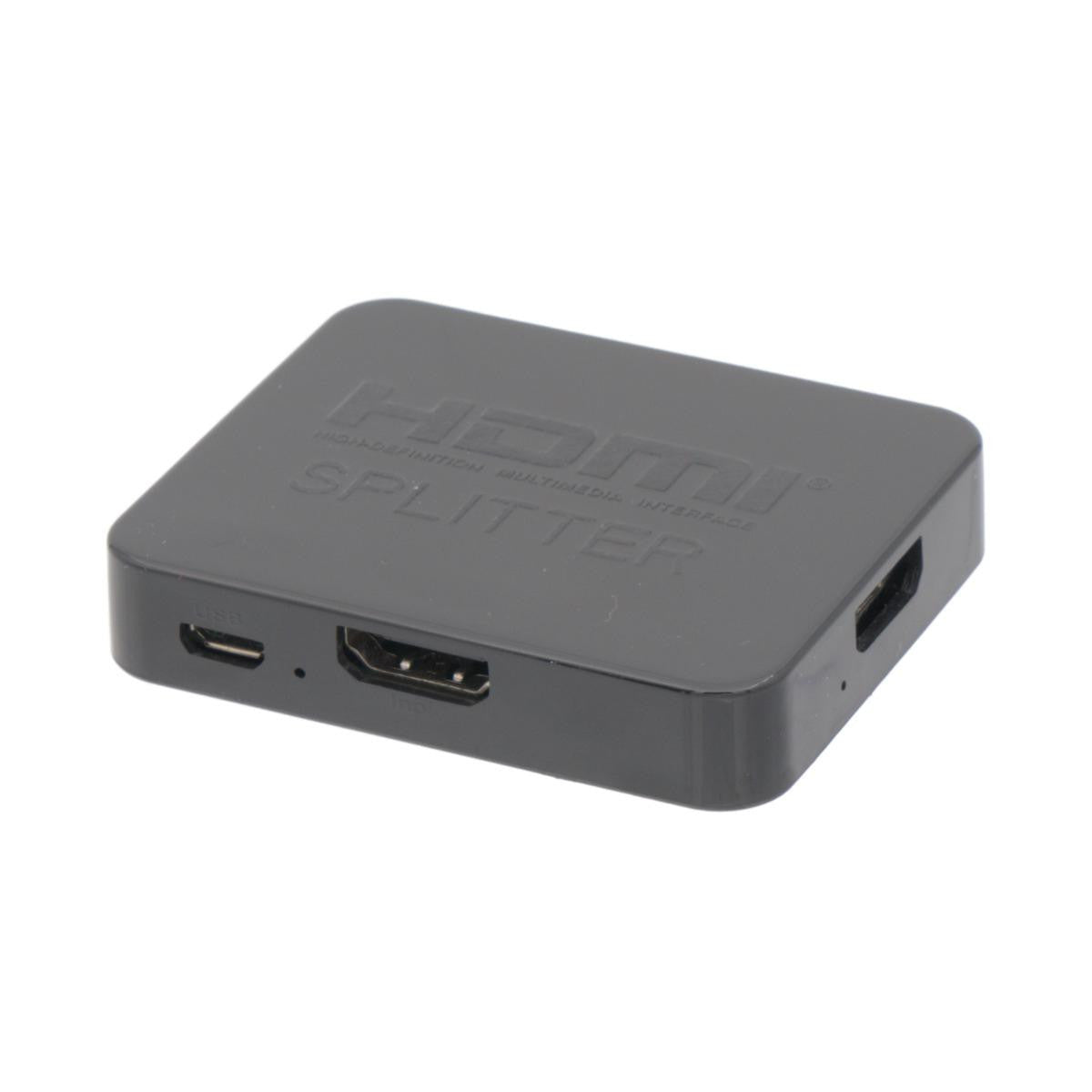 Splitter o Distribuidor de HDMI Compacto 1x4 | 4K@30Hz HDCP 1.4 con función EDID